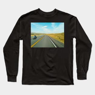 Road trip Canadian Prairies, Alberta, Canada. Long Sleeve T-Shirt